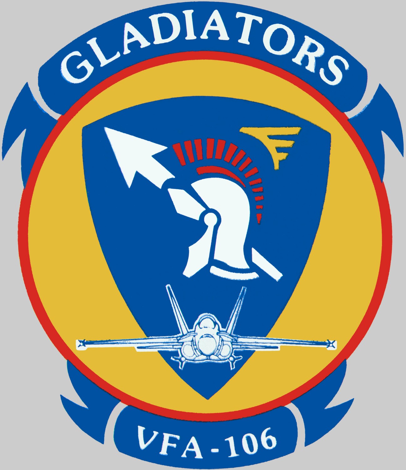 vfa-106 gladiators insignis crest patch badge strike fighter squadron us navy 03c