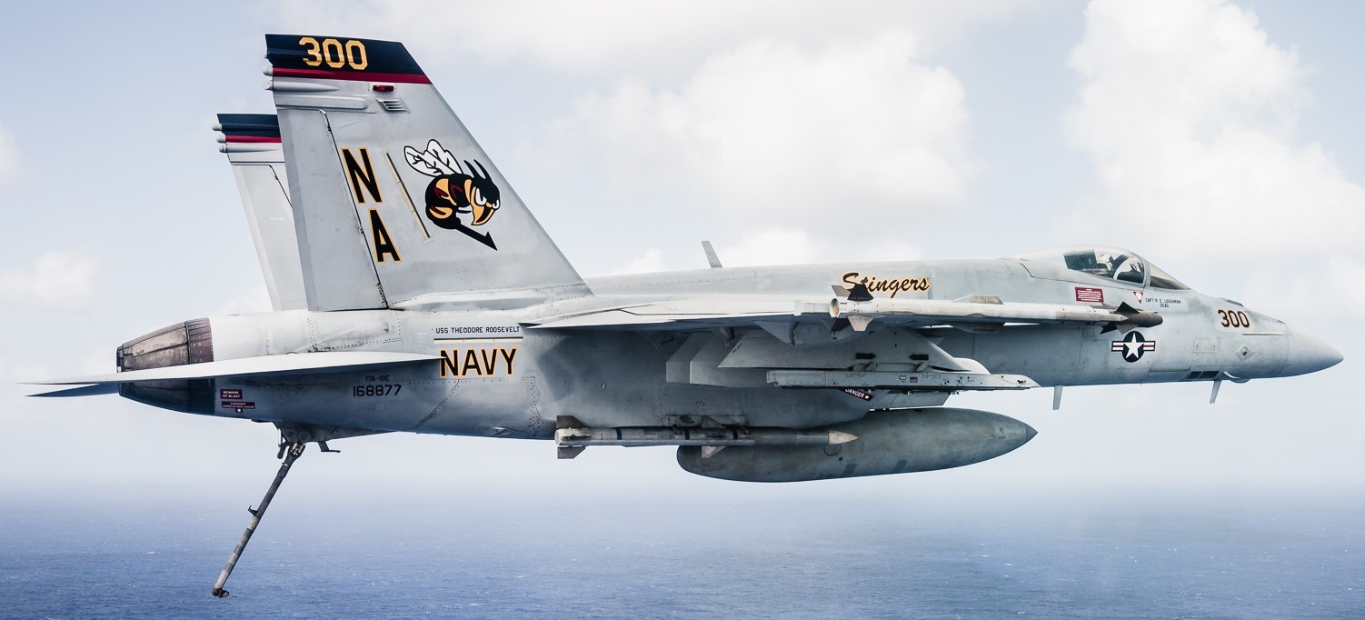 vfa-113 stingers strike fighter squadron f/a-18e super hornet cvw-17 cvn-71 uss theodore roosevelt 135