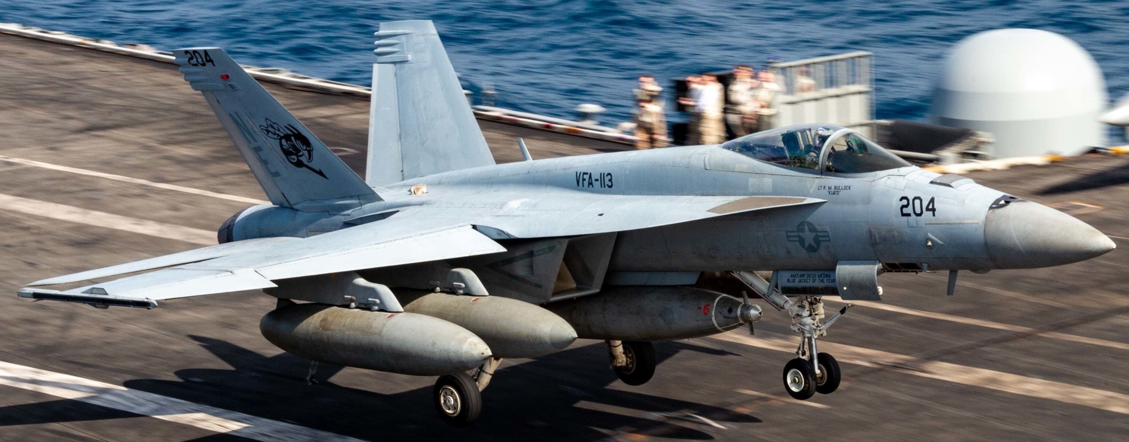 vfa-113 stingers strike fighter squadron f/a-18e super hornet cvw-2 cvn-70 uss carl vinson 176