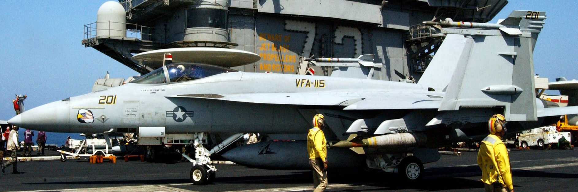 vfa-115 eagles strike fighter squadron f/a-18e super hornet cvw-14 cvn-72 uss abraham lincoln 65