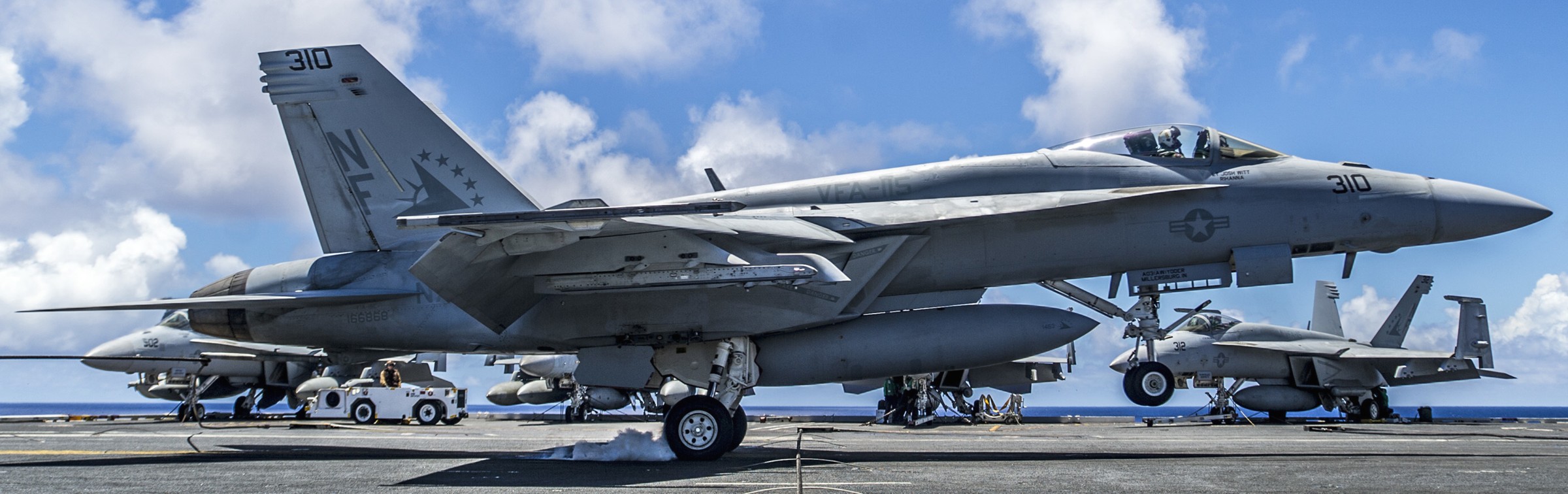 vfa-115 eagles strike fighter squadron f/a-18e super hornet cvw-5 cvn-73 uss george washington 88