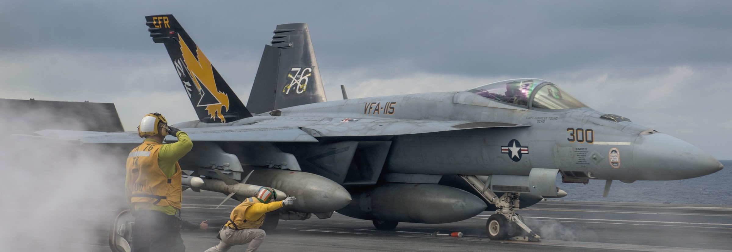 vfa-115 eagles strike fighter squadron f/a-18e super hornet cvw-5 cvn-76 uss ronald reagan 2017 104