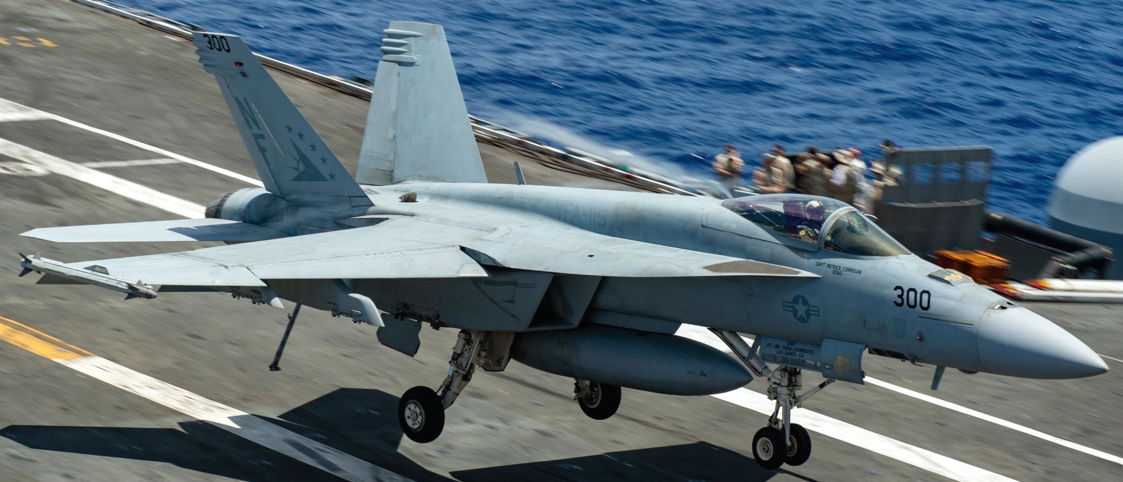 vfa-115 eagles strike fighter squadron f/a-18e super hornet cvw-5 cvn-76 uss ronald reagan 126