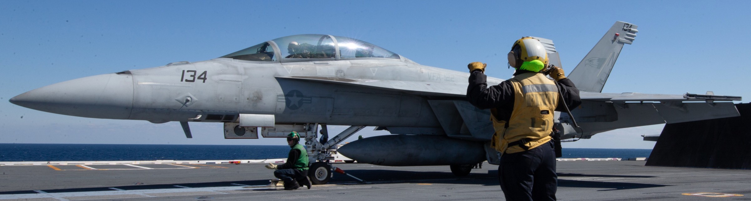 vfa-122 flying eagles strike fighter squadron f/a-18f super hornet cvn-78 uss gerald r. ford 58