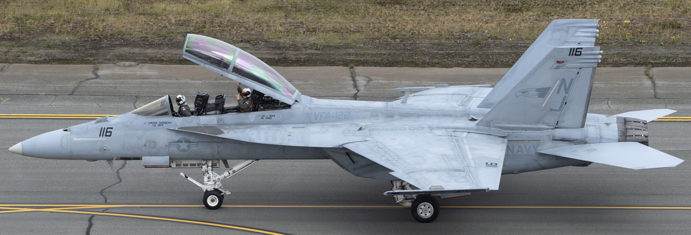 vfa-122 flying eagles strike fighter squadron f/a-18f super hornet joint base elmendorf richardson alaska 2022 76