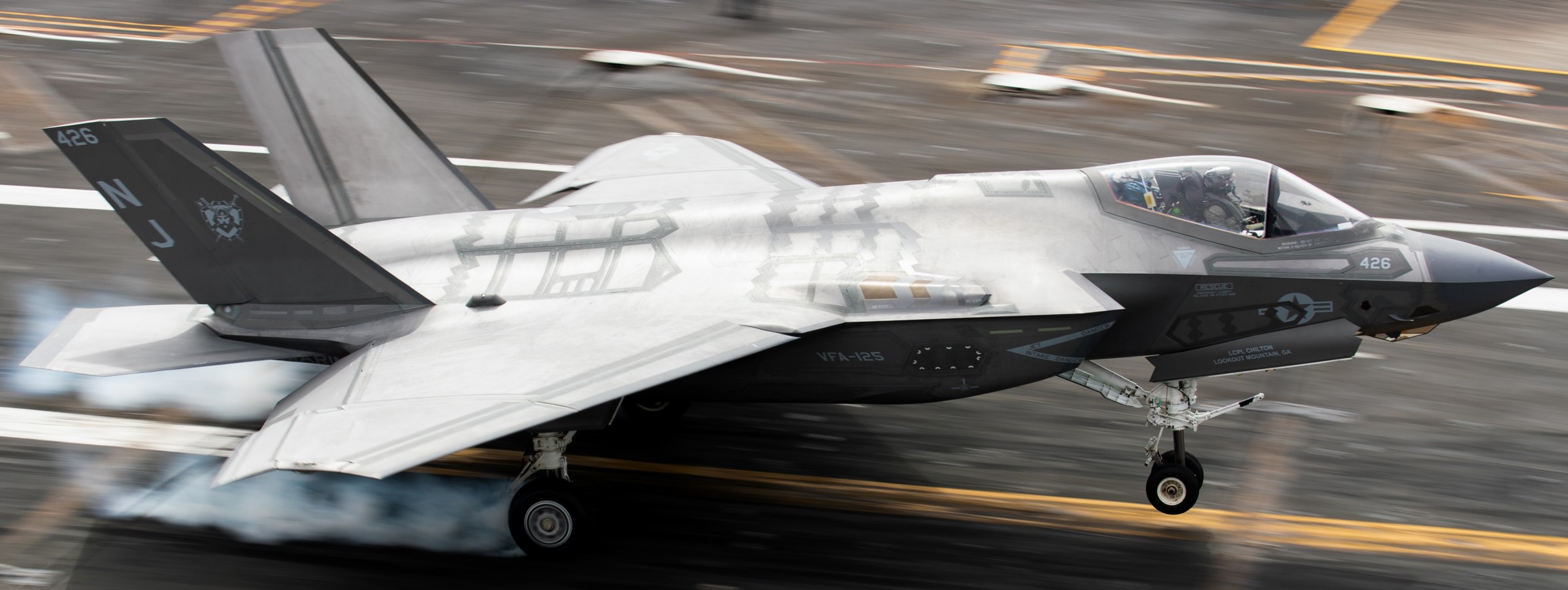 vfa-125 rough raiders strike fighter squadron f-35c lightning ii navy cvn-73 uss george washington 2024 97