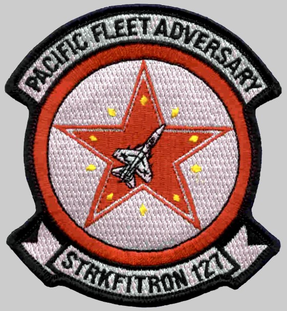 vfa-127 desert bogeys insignia crest patch badge strike fighter squadron f/a-18a hornet navy 03p