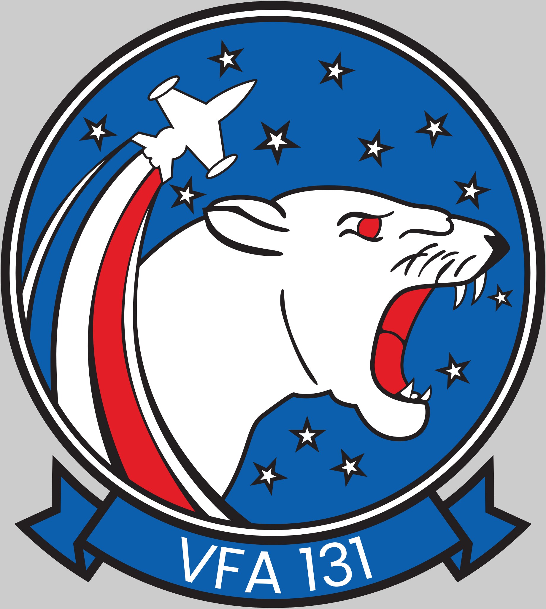 vfa-131 wildcats insignia crest patch badge strike fighter squadron f/a-18e super hornet us navy 02x