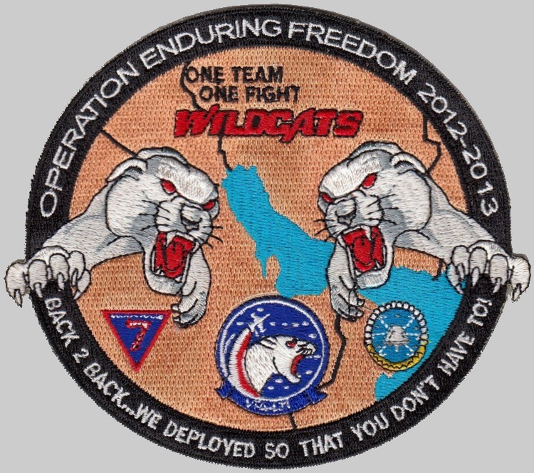 vfa-131 wildcats insignia crest cruise patch badge strike fighter squadron f/a-18e super hornet 05p