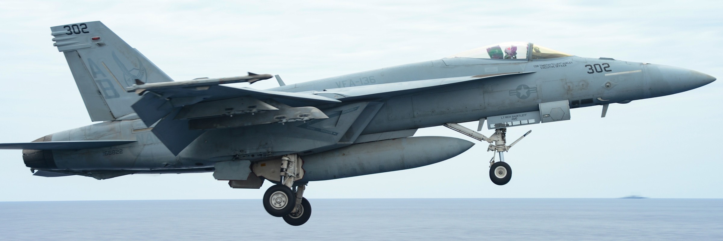 vfa-136 knighthawks strike fighter squadron f/a-18e super hornet cvw-1 cvn-75 uss harry s. truman 178