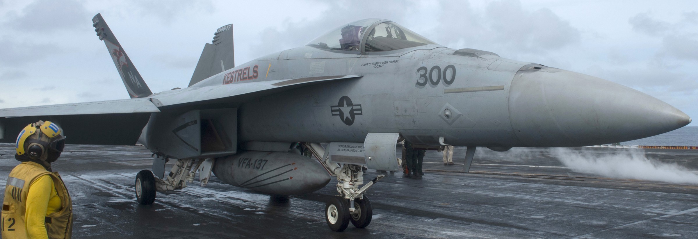 vfa-137 kestrels strike fighter squadron f/a-18e super hornet cvw-17 cvn-68 uss nimitz 110