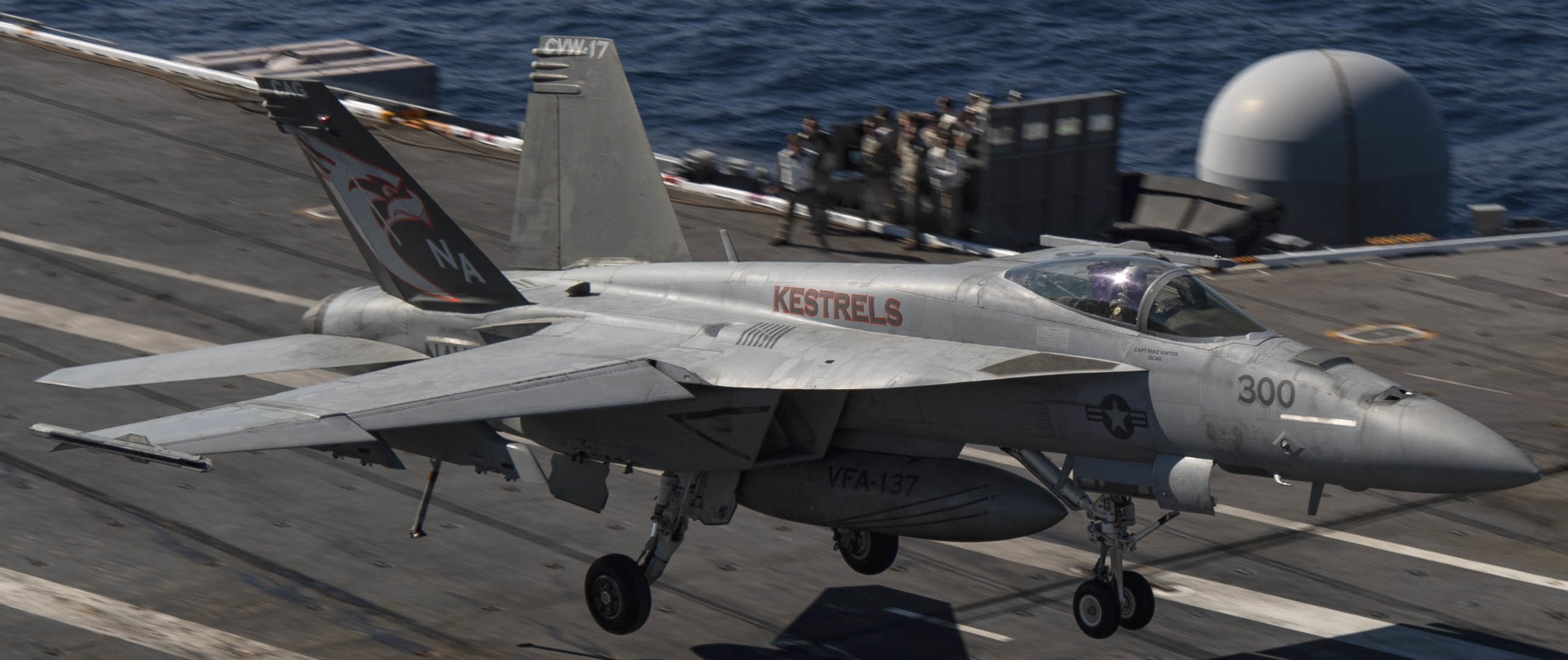 vfa-137 kestrels strike fighter squadron f/a-18e super hornet cvw-17 cvn-68 uss nimitz 125