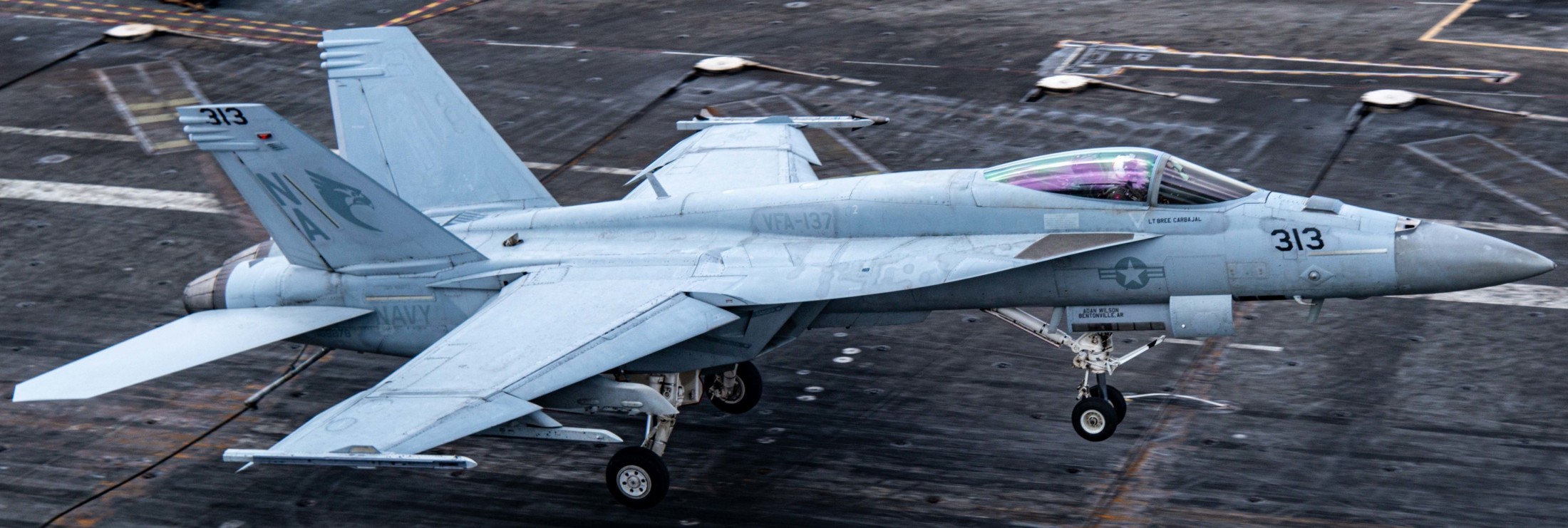 vfa-137 kestrels strike fighter squadron f/a-18e super hornet cvw-17 cvn-68 uss nimitz 150