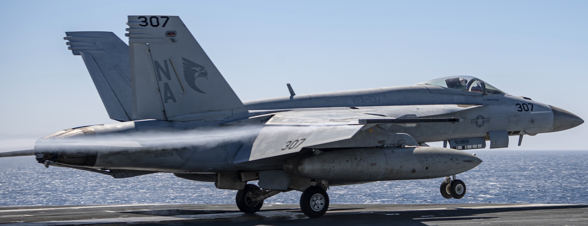 vfa-137 kestrels strike fighter squadron f/a-18e super hornet cvw-17 cvn-68 uss nimitz 176