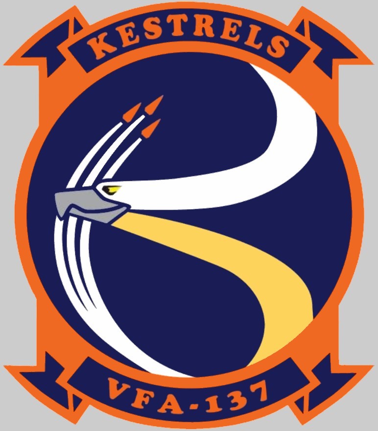 vfa-137 kestrels insignia crest patch badge strike fighter squadron f/a-18e super hornet 03c