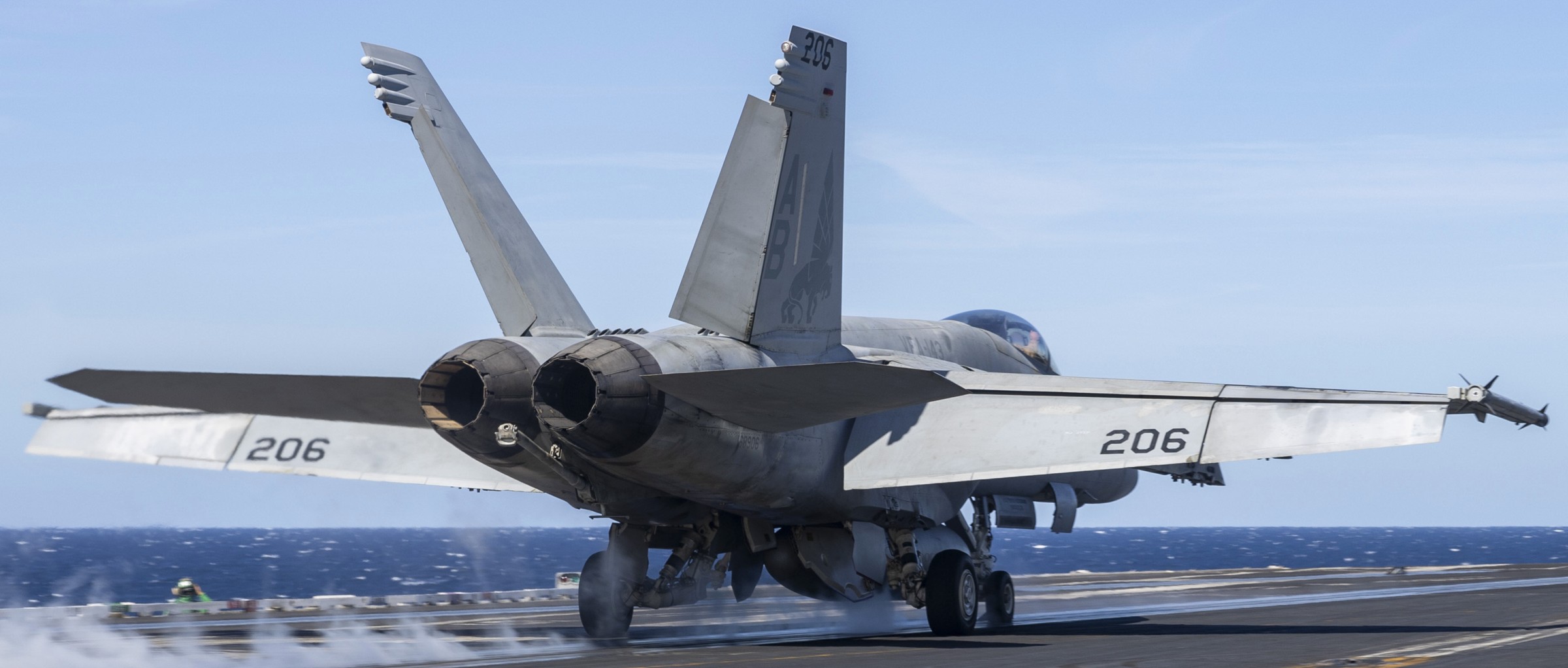 vfa-143 pukin dogs strike fighter squadron f/a-18e super hornet cvw-1 uss harry s. truman cvn-75 2024 93