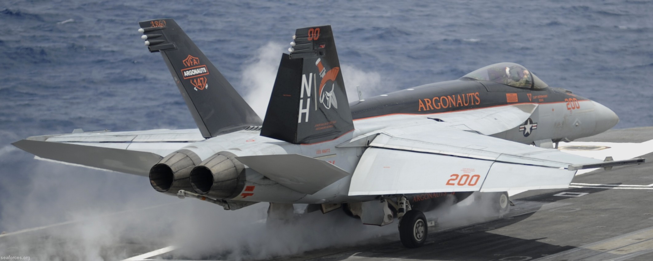 vfa-147 argonauts f/a-18e super hornet strike fighter squadron carrier air wing cvw-11 uss nimitz cvn-68  46