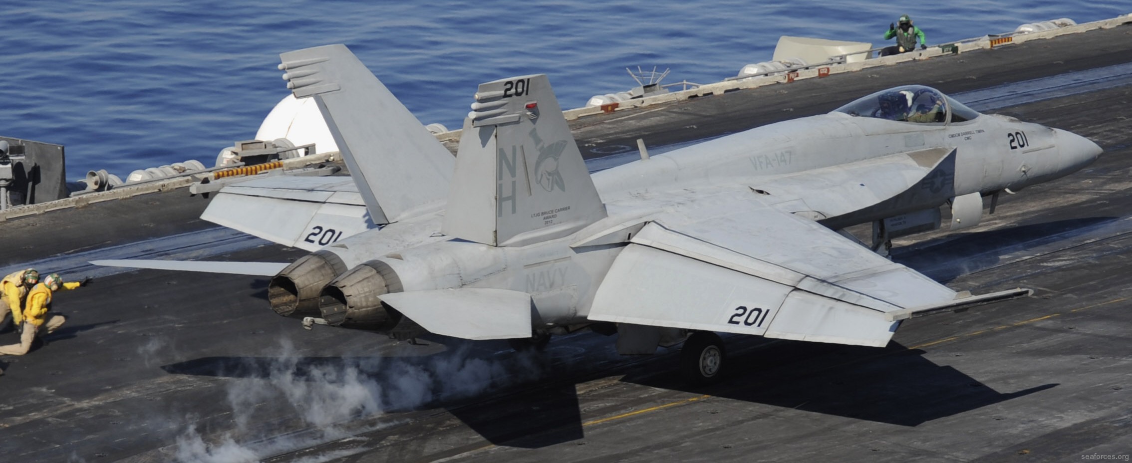 vfa-147 argonauts f/a-18e super hornet strike fighter squadron carrier air wing cvw-11 uss nimitz cvn-68  63