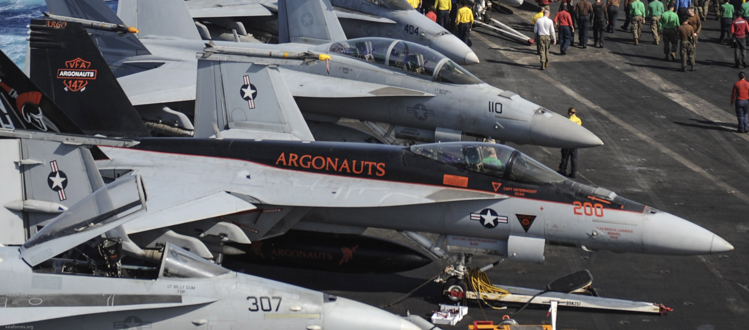 vfa-147 argonauts f/a-18e super hornet strike fighter squadron carrier air wing cvw-11 uss nimitz cvn-68  78