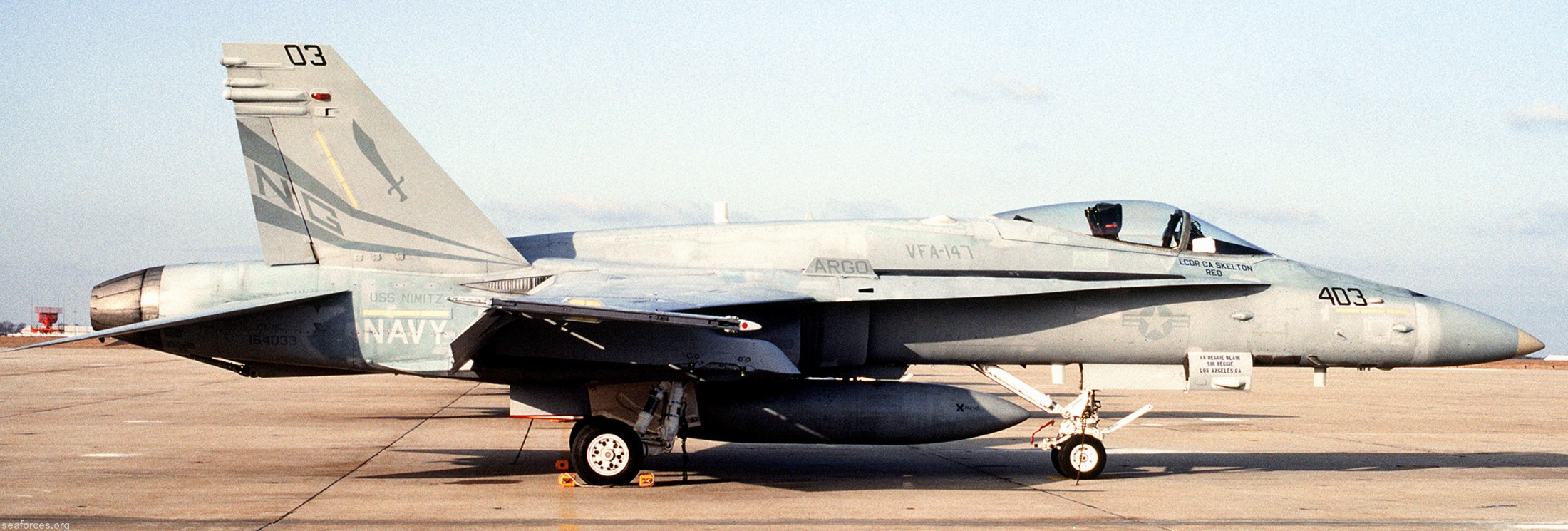 vfa-147 argonauts f/a-18c hornet strike fighter squadron 176