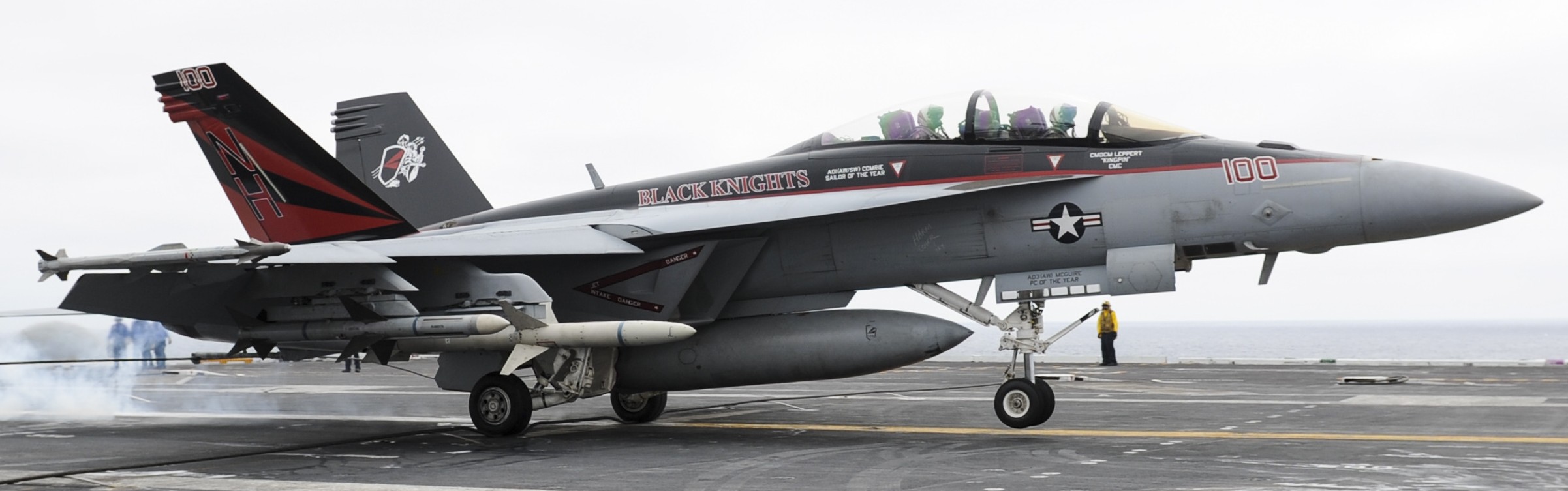 vfa-154 black knights f/a-18f super hornet strike fighter squadron navy cvw-11 uss nimitz cvn-68 166