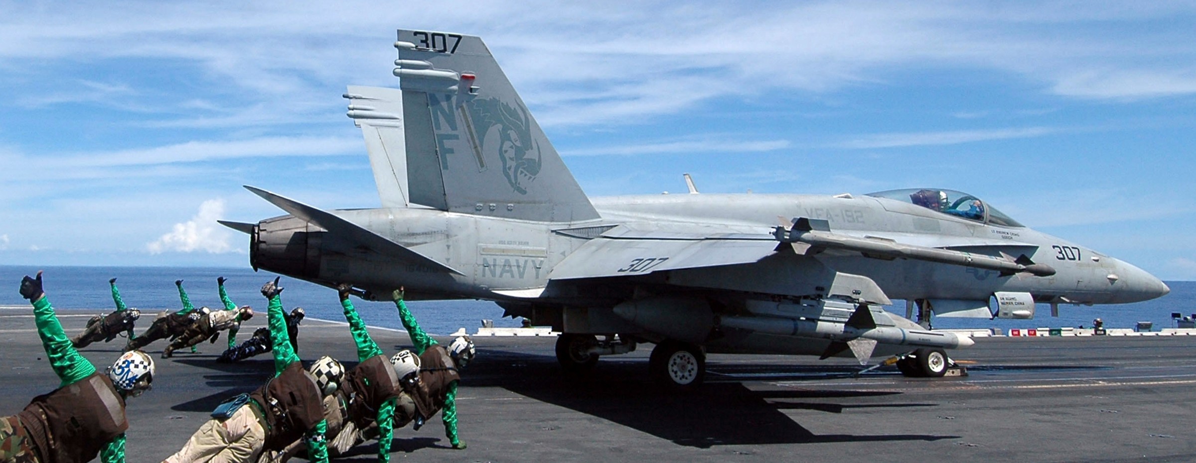 vfa-192 golden dragons f/a-18c hornet strike fighter squadron navy cvw-5 uss kitty hawk cv-63 138