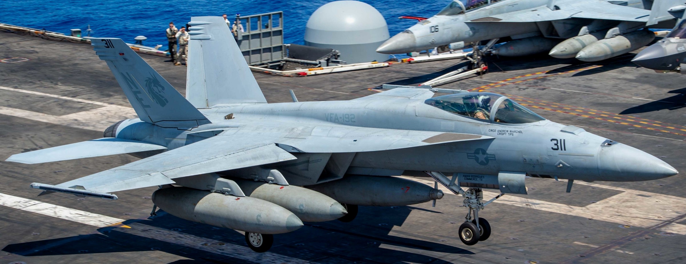 vfa-192 golden dragons f/a-18e super hornet strike fighter squadron navy cvw-2 uss carl vinson cvn-70 2021 173