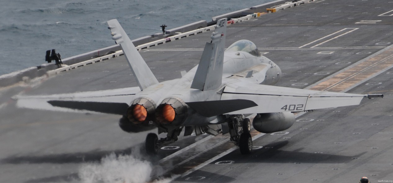 vfa-195 dambusters strike fighter squadron navy f/a-18c hornet carrier air wing cvw-5 uss george washington cvn-73 48