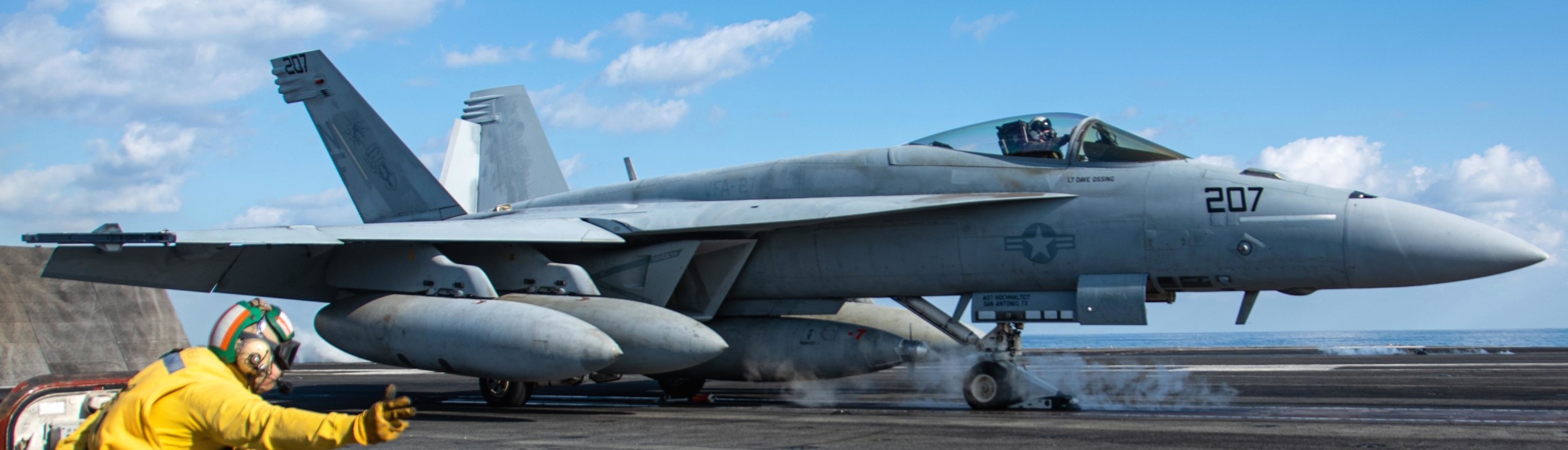 vfa-27 royal maces strike fighter squadron f/a-18e super hornet cvw-5 cvn-76 uss ronald reagan 119