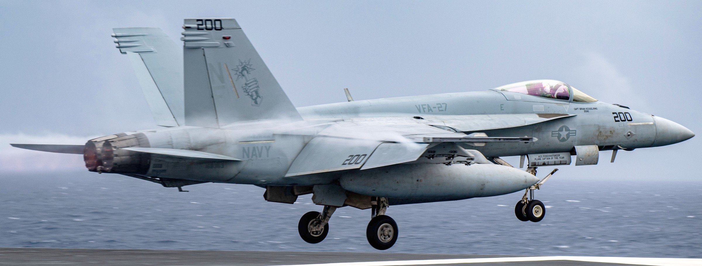 vfa-27 royal maces strike fighter squadron f/a-18e super hornet cvw-5 cvn-76 uss ronald reagan 2024 129