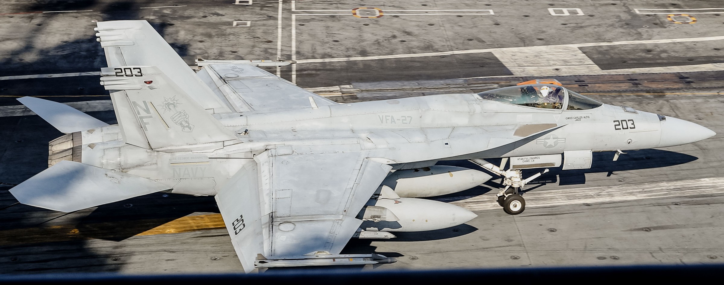 vfa-27 royal maces strike fighter squadron f/a-18e super hornet cvw-5 cvn-73 uss george washington 2024 131