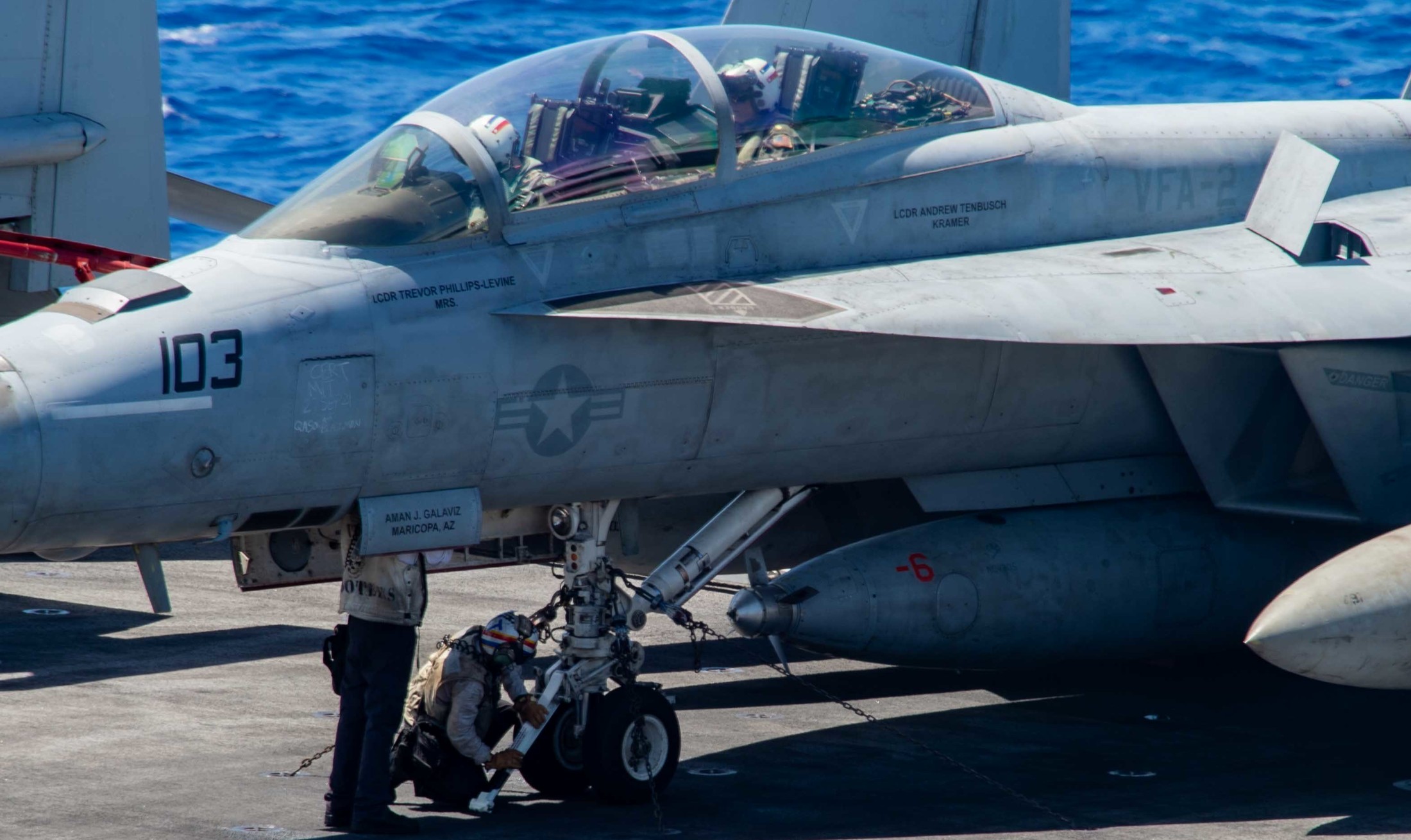 vfa-2 bounty hunters strike fighter squadron us navy f/a-18f super hornet carrier air wing cvw-2 uss carl vinson cvn-70 72