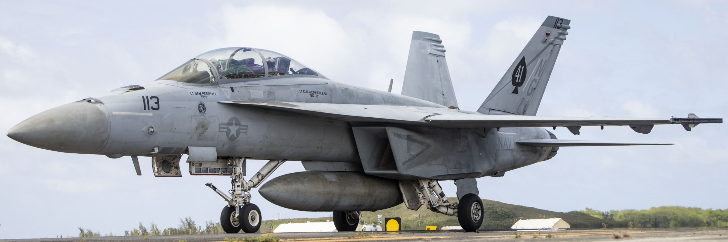 vfa-41 black aces strike fighter squadron f/a-18f super hornet mcb hawaii kaneohe bay 2023 118