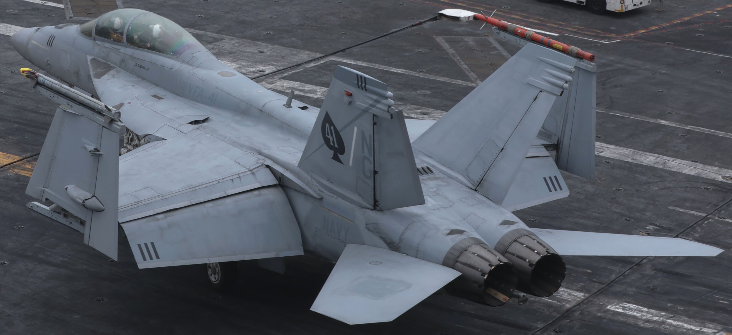 vfa-41 black aces strike fighter squadron f/a-18f super hornet cvw-9 cvn-72 uss abraham lincoln 2024 129