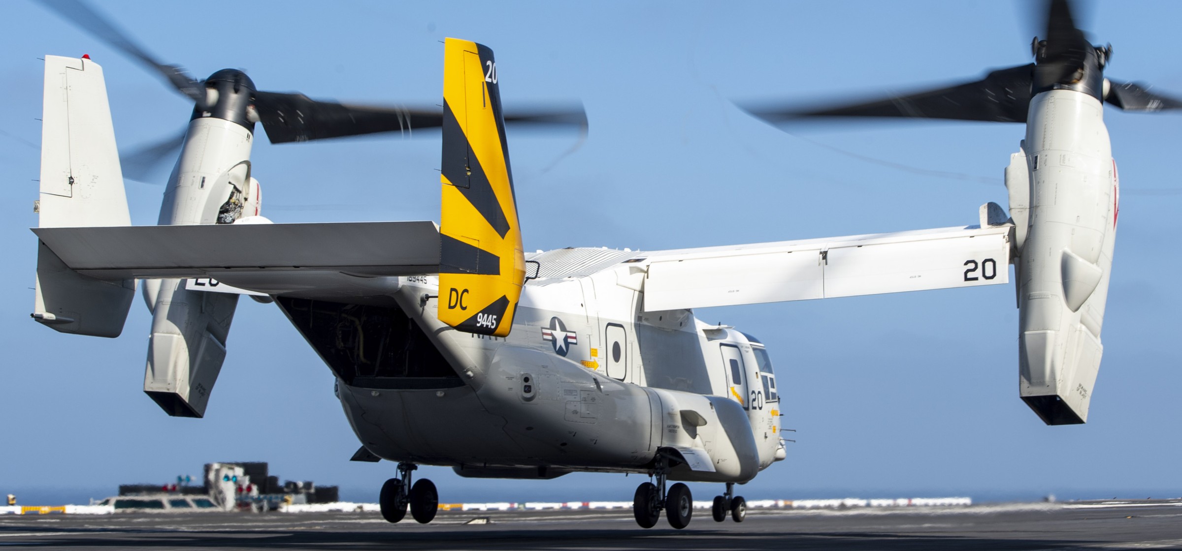 vrm-30 titans fleet logistics multi mission squadron navy cmv-22b osprey uss carl vinson 2024 129