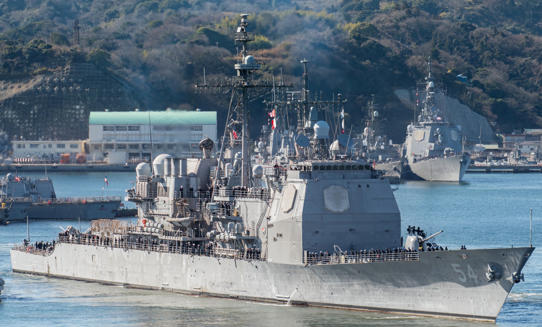 cg-54 uss antietam ticonderoga class guided missile cruiser yokosuka japan 2024 140