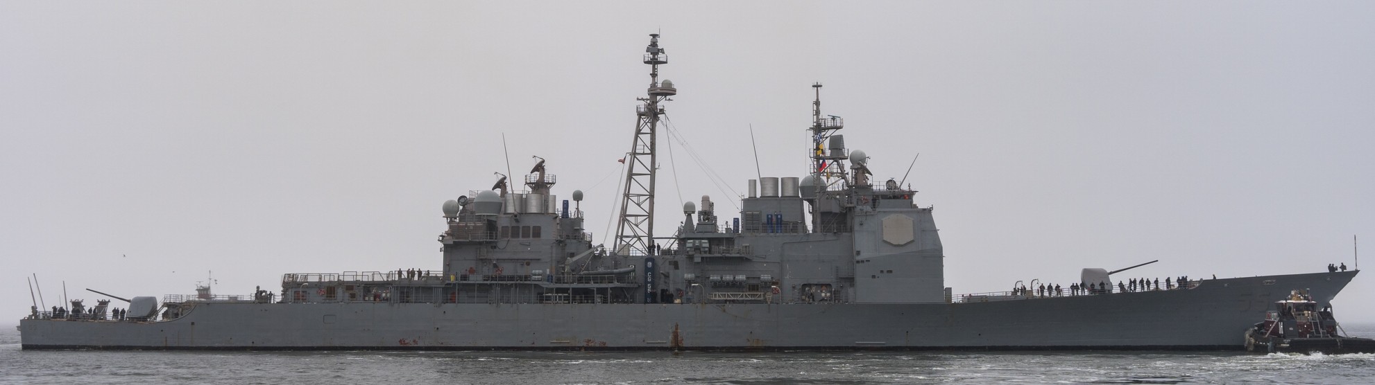 cg-55 uss leyte gulf ticonderoga class guided missile cruiser aegis 98