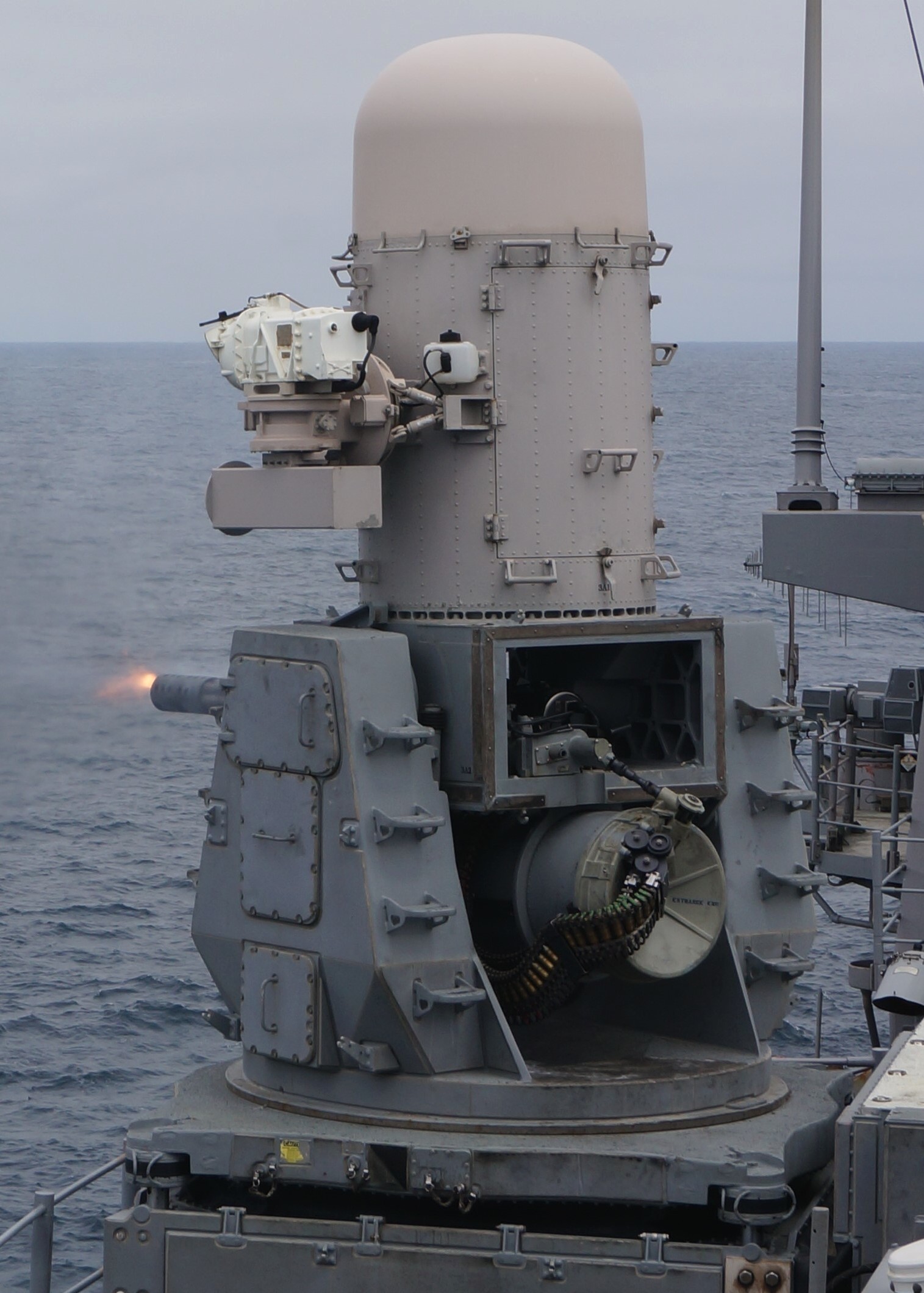 cg-57 uss lake champlain ticonderoga class guided missile cruiser aegis us navy mk.15 phalanx ciws fire exercise 78