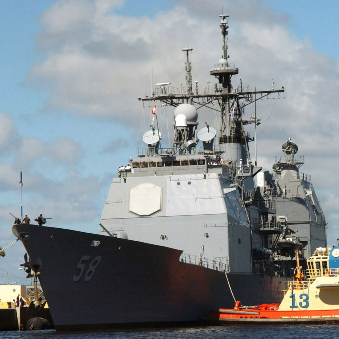 cg-58 uss philippine sea ticonderoga class guided missile cruiser aegis us navy mayport florida 05