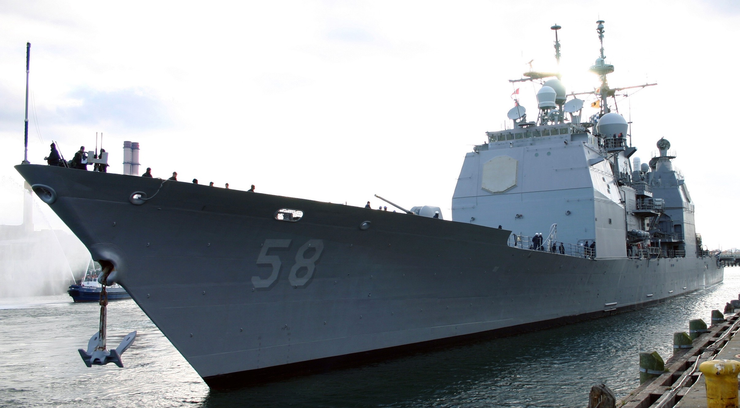 cg-58 uss philippine sea ticonderoga class guided missile cruiser aegis us navy boston massachusetts 15