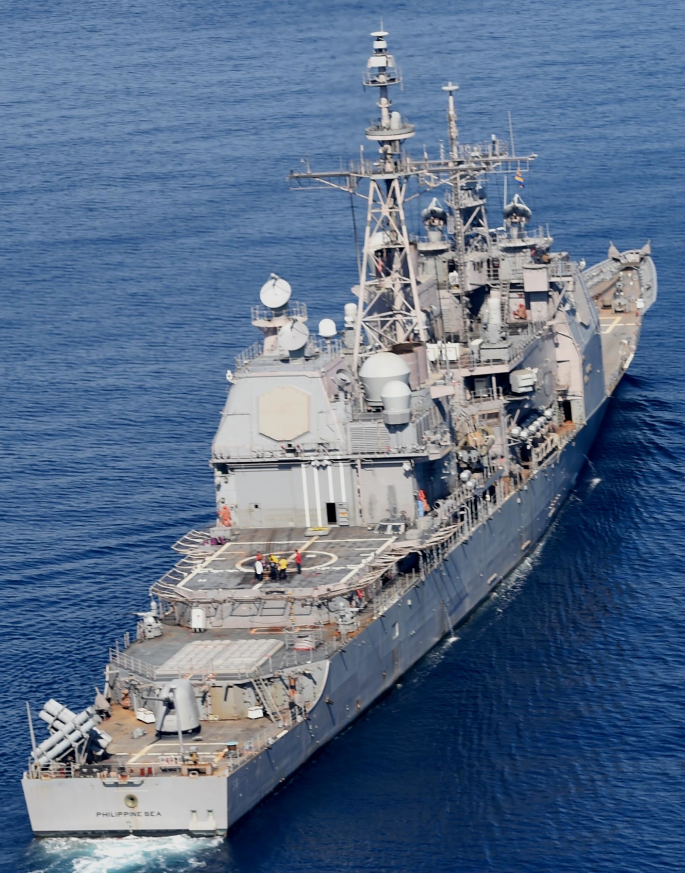 cg-58 uss philippine sea ticonderoga class guided missile cruiser aegis us navy 60