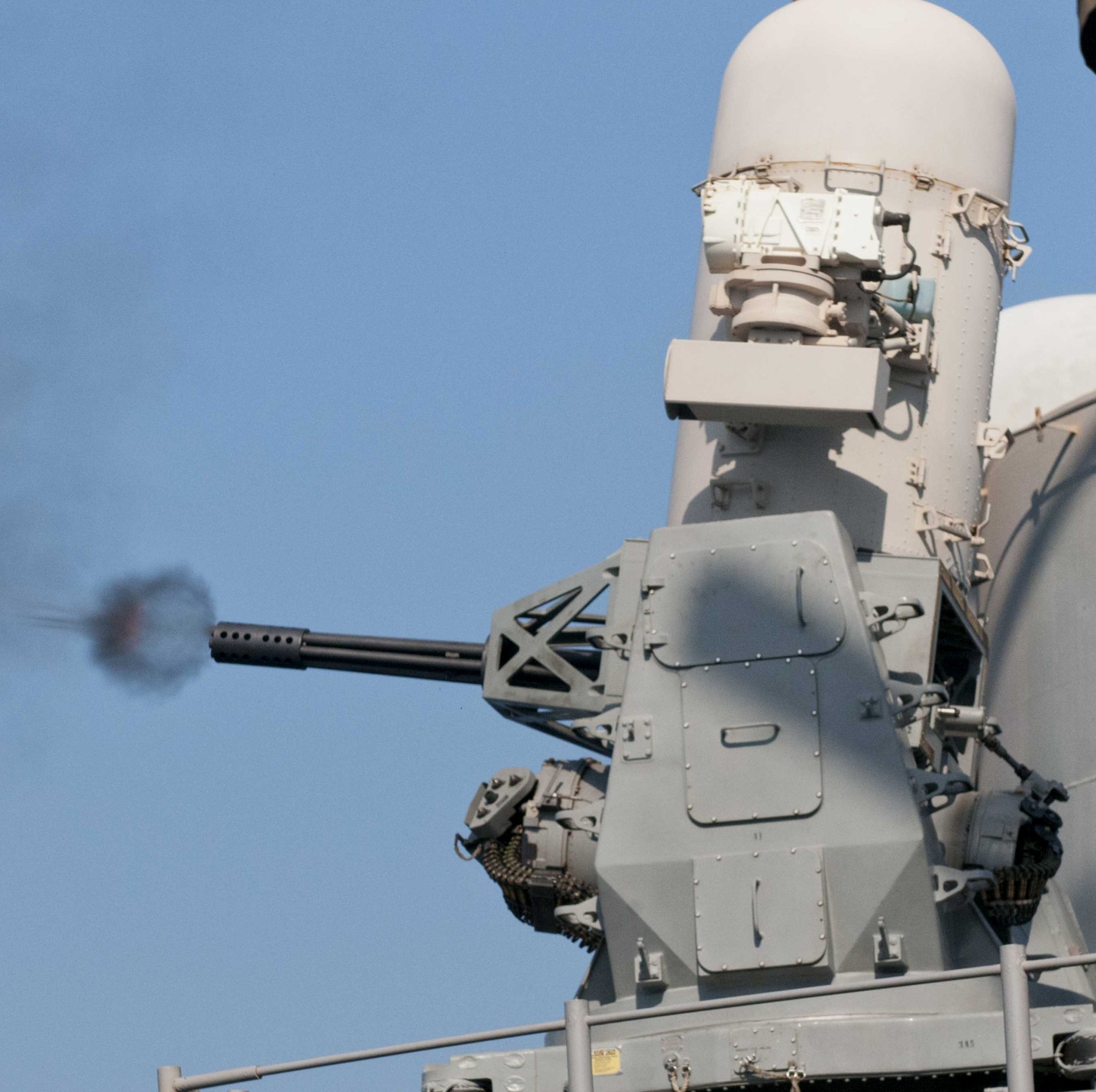 cg-66 uss hue city ticonderoga class guided missile cruiser aegis us navy phalanx ciws 24