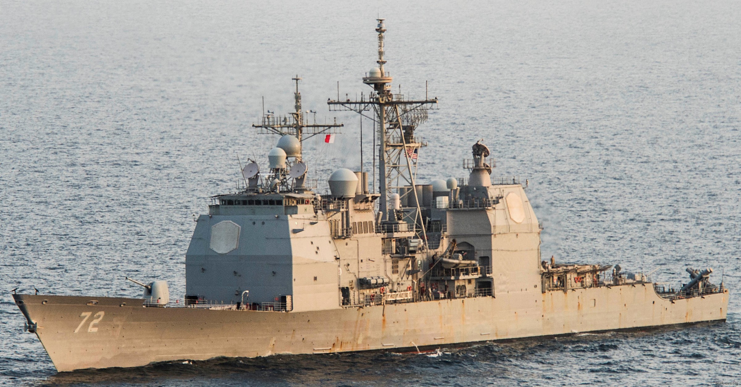 cg-72 uss vella gulf ticonderoga class guided missile cruiser navy 10