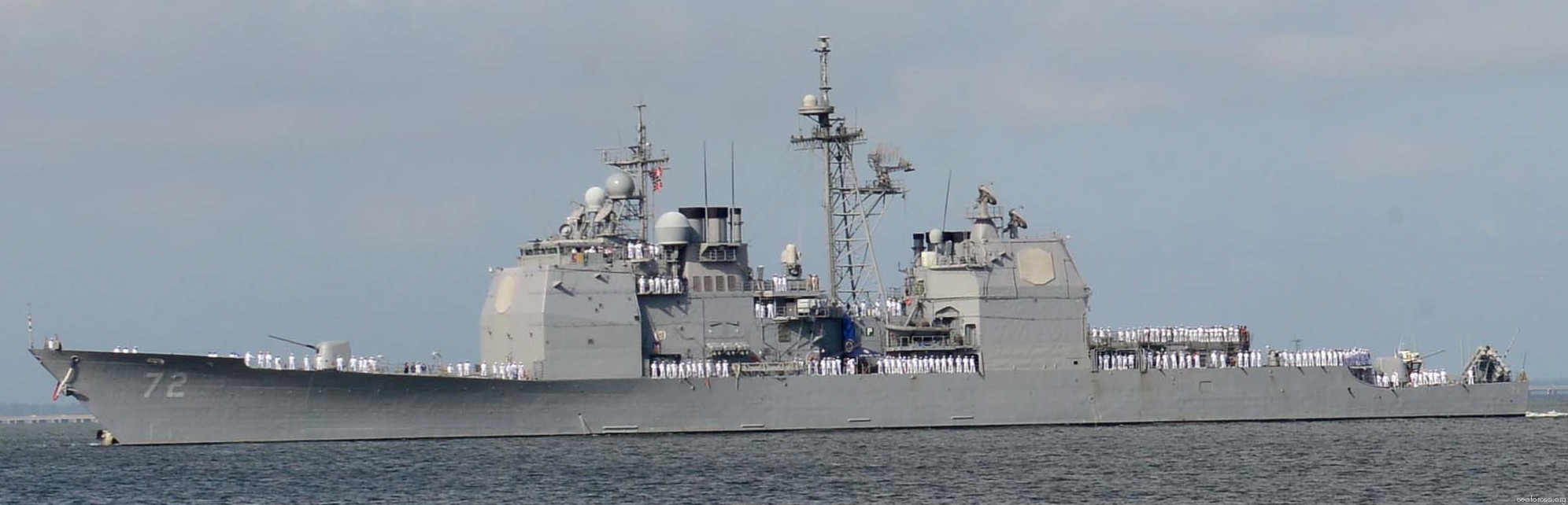 cg-72 uss vella gulf ticonderoga class guided missile cruiser navy 13