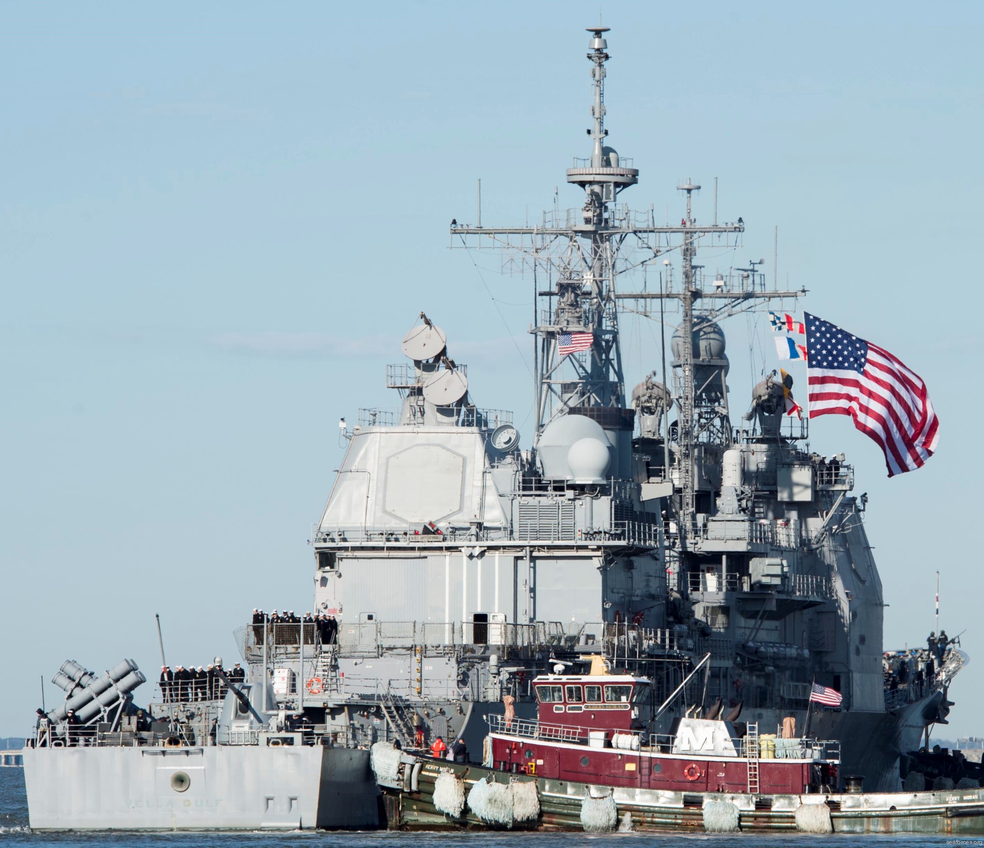 cg-72 uss vella gulf ticonderoga class guided missile cruiser navy 26