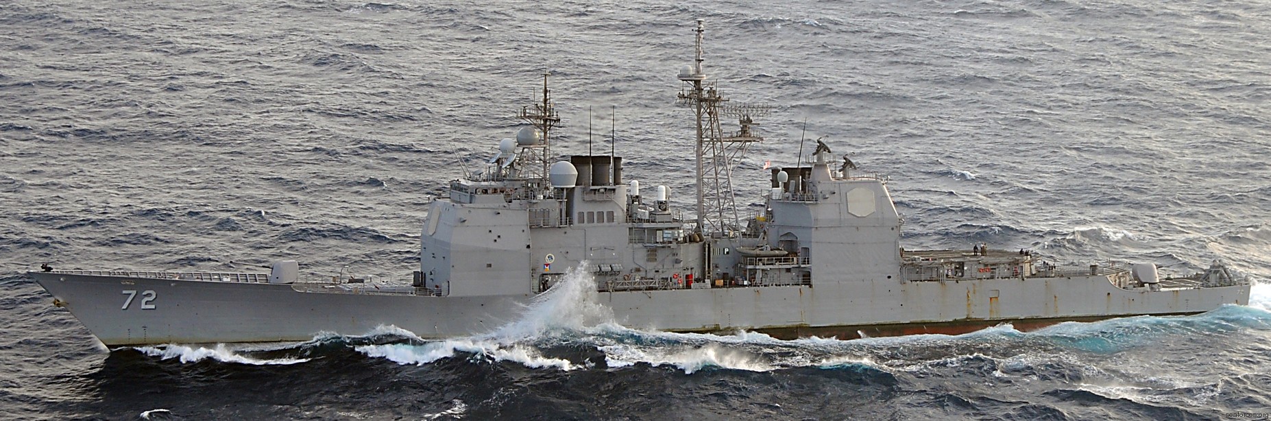 cg-72 uss vella gulf ticonderoga class guided missile cruiser navy 41