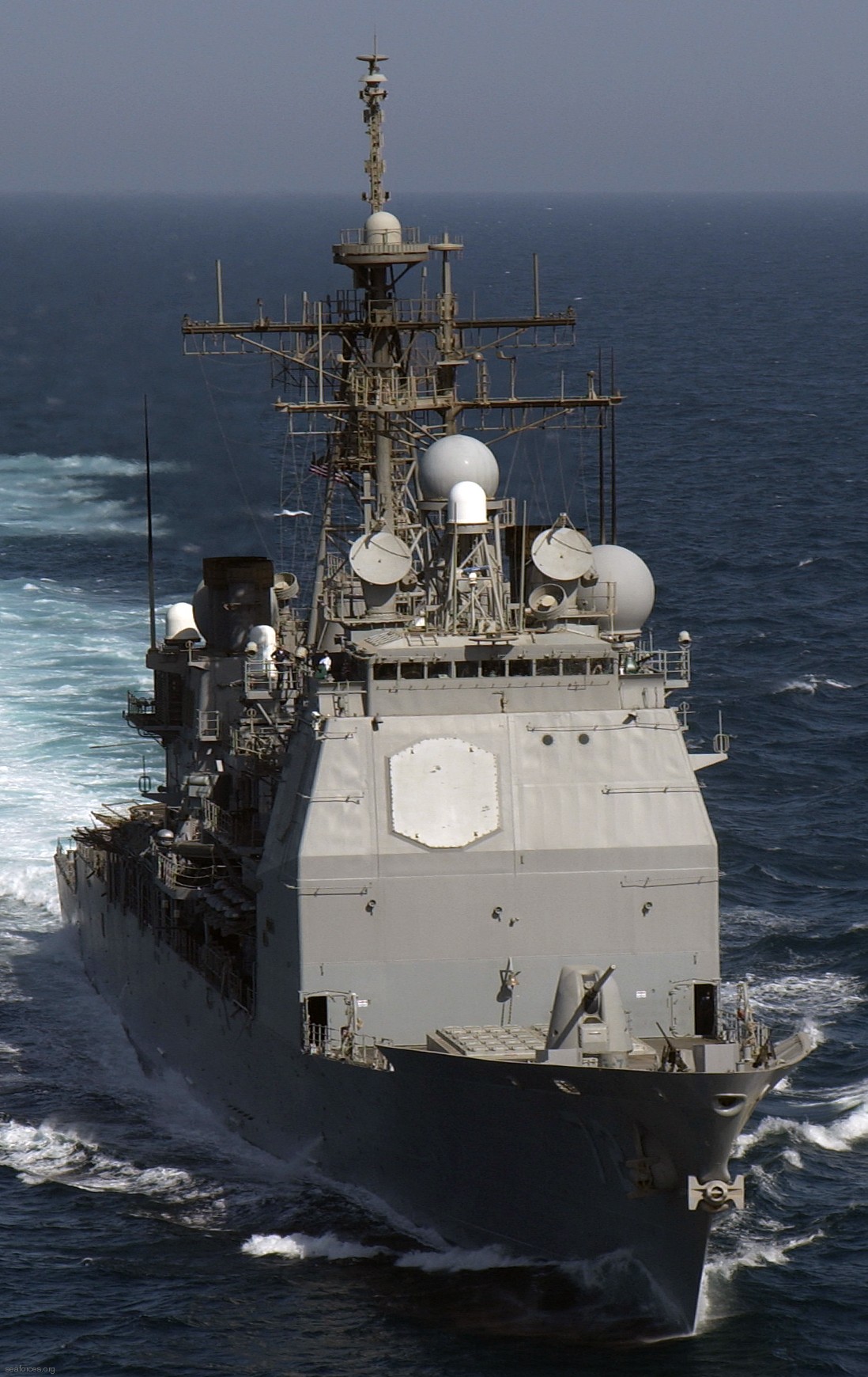 cg-72 uss vella gulf ticonderoga class guided missile cruiser navy 69