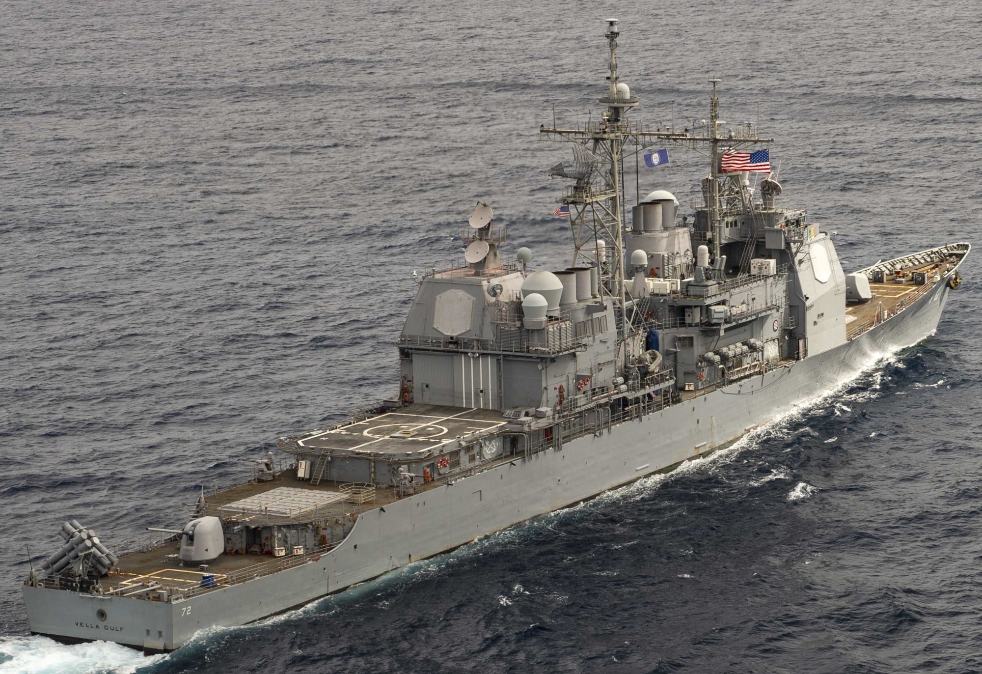 cg-72 uss vella gulf ticonderoga class guided missile cruiser us navy 125