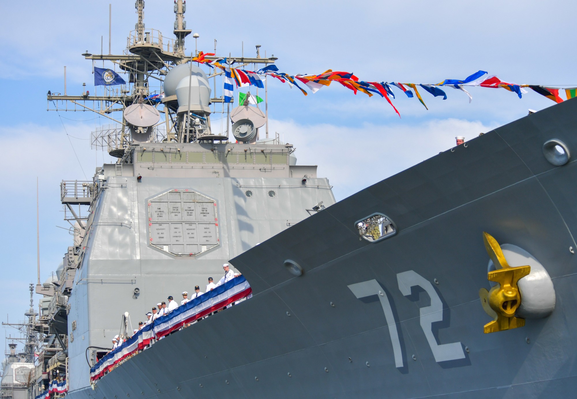 cg-72 uss vella gulf ticonderoga class guided missile cruiser decommissioning ceremony norfolk virginia 142