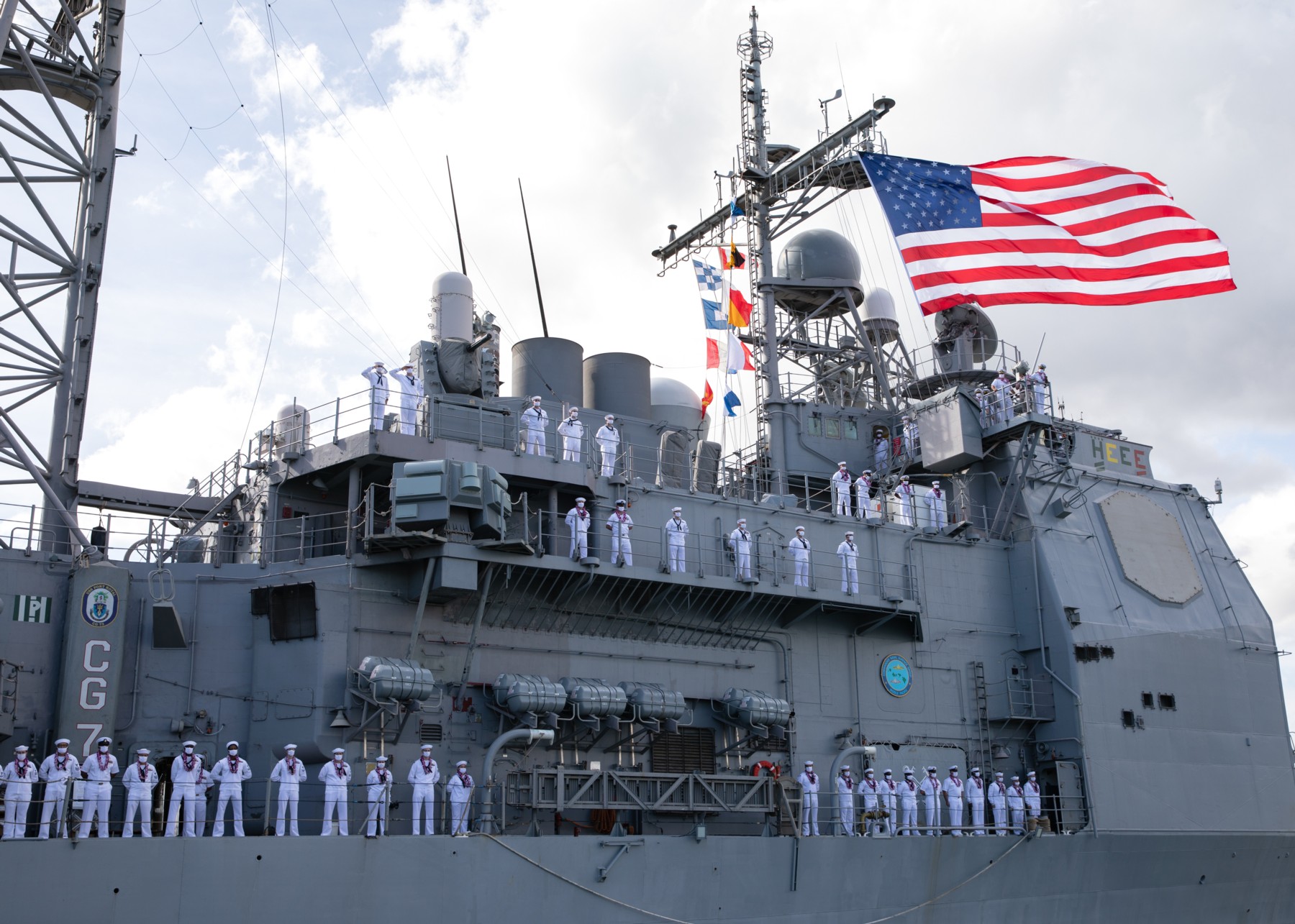 DVIDS - Images - Homecoming, USS Port Royal, Joint Base Pearl